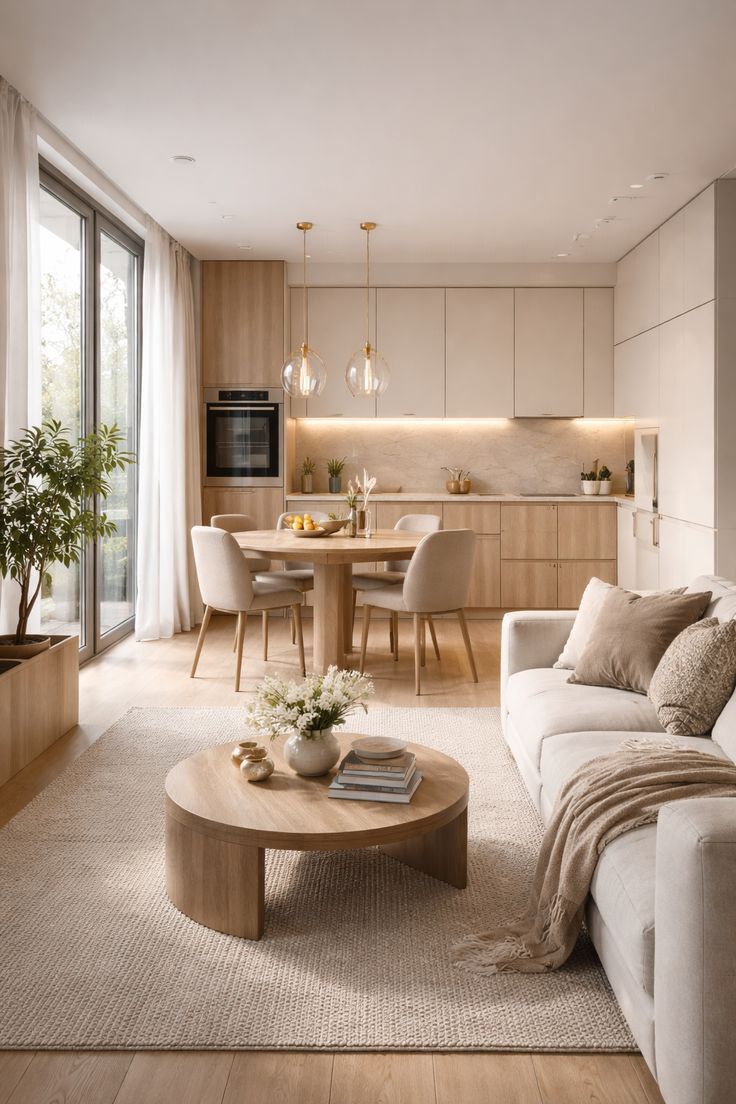 Séjour d'un appartement