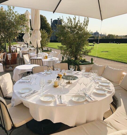 Le restaurant des jardins suspendus